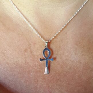 Verižica Ankh srebrna