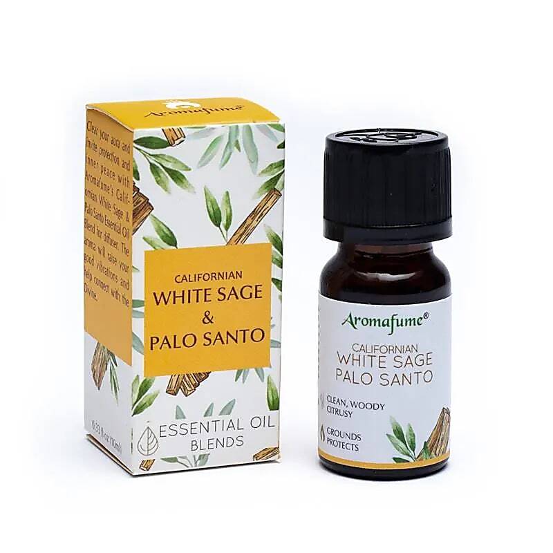 Aromafume olje beli žajbelj -palo santo