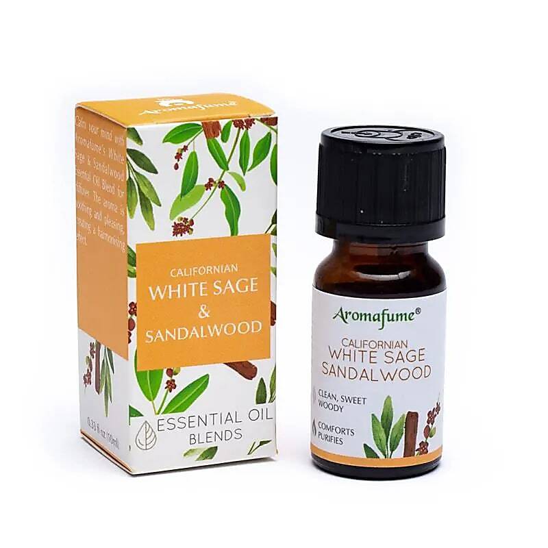Aromafume olje Beli žajbelj-sandalovina