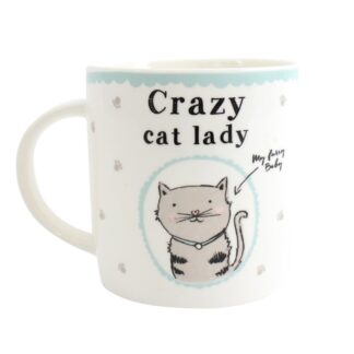 Šalica " Crazy cat lady"
