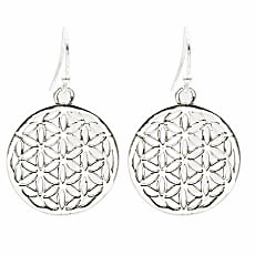 Uhani " Roža življenja" 2,5cm