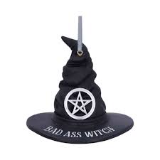 Obesek " Bad Ass Witch" 9cm